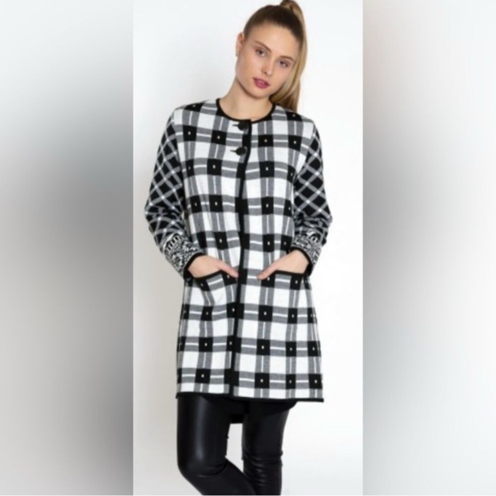Norlender Alvilde  Wool Blend Norwegian Coat size L